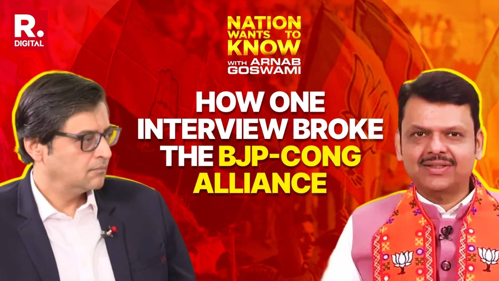 How Arnab's Interview Broke The BJP-Congress Alliance In Maharashtra's Ambernath
