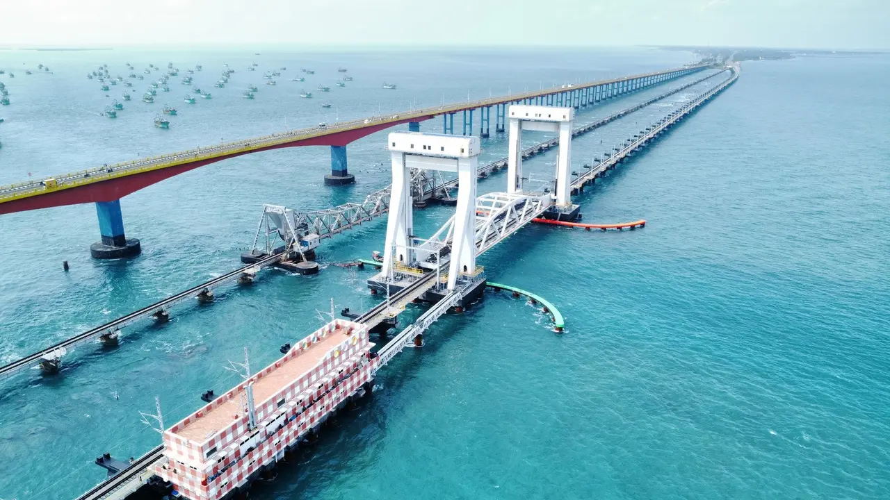 How Much Does Pamban Bridge Cost? Find Out About India's First Vertical Lift Railway Sea Bridge
