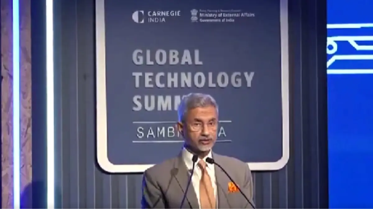 'How Tech Story Is A Trade Story Now': EAM Jaishankar’s Shares Tariffs Trouble In MAGA How Tech Story Is A Trade Story Now