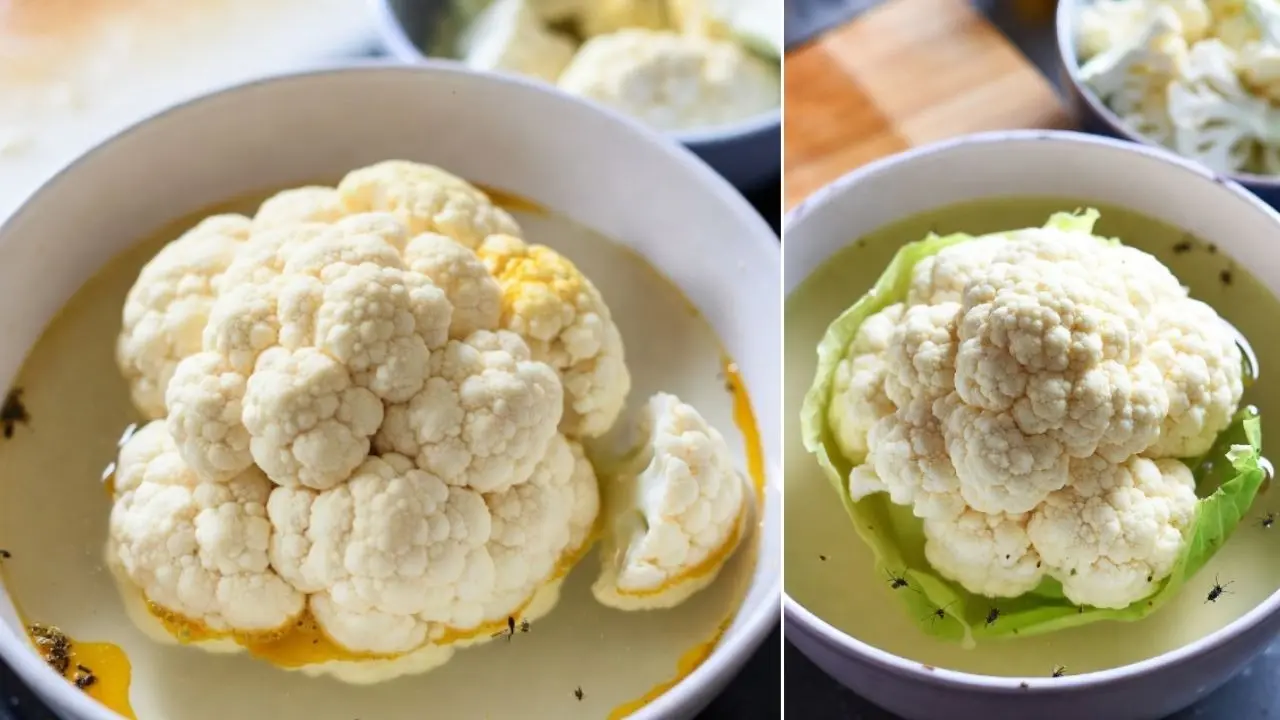 How to clean cauliflower