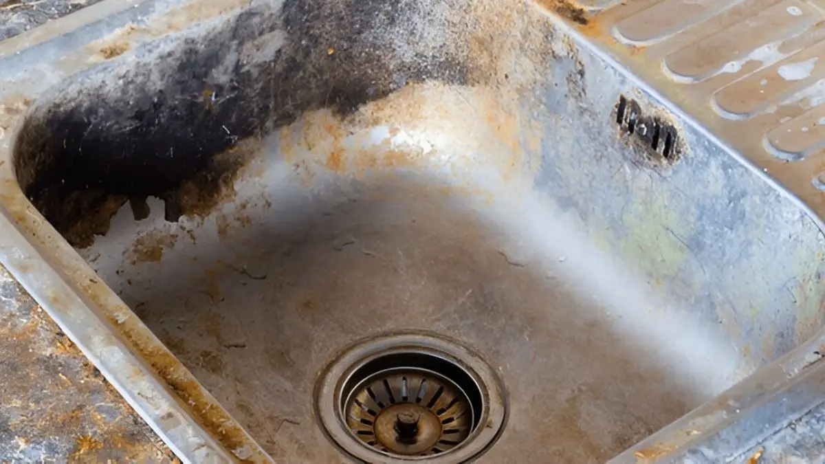 how to clean dirty kitchen sink to remove smell from drainage rasoi ki safai karne ke upay