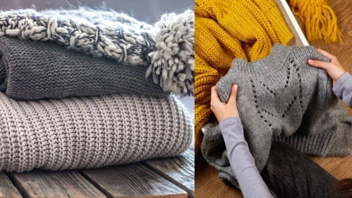 how to clean woolen clothes to remove smell and make them look new and fresh