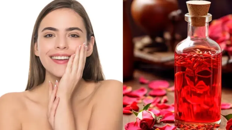 Rose Facial: चेहरे पर चमक लाने के लिए घर पर गुलाब की पंखुड़ियों से करें Facial, खोया Glow आएगा वापस how to do facial at home using rose petals on face gulab ke fool ko chehre par lagane ke fayde