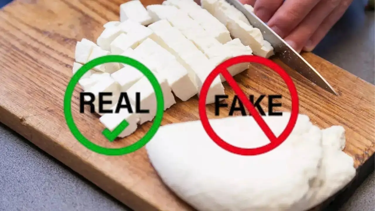 Fake Paneer VS Real Paneer Testing