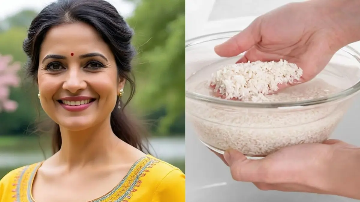 how to look younger than your real age using rice water on face chehre par chawal ke pani ko lagane ke fayde