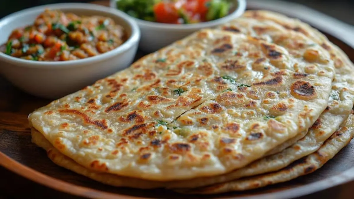 how to make leftover dal paratha for breakfast at home