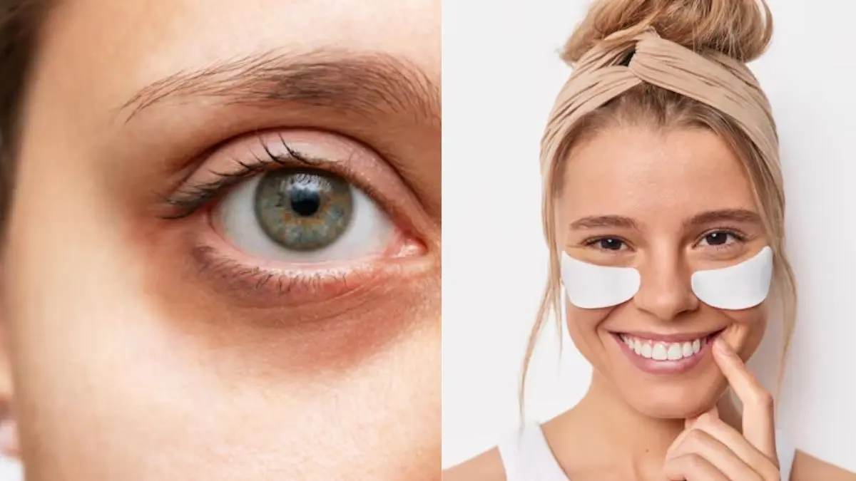 how to make under eye mask to reduce dark circles easily and fastly kale ghere ke upay