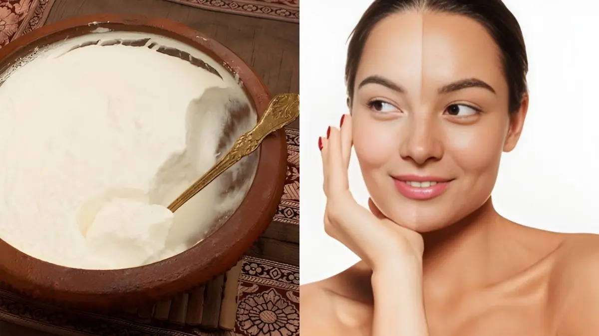 how to remove tanning to deep clean using curd on skin face scrub at home to get natural glow