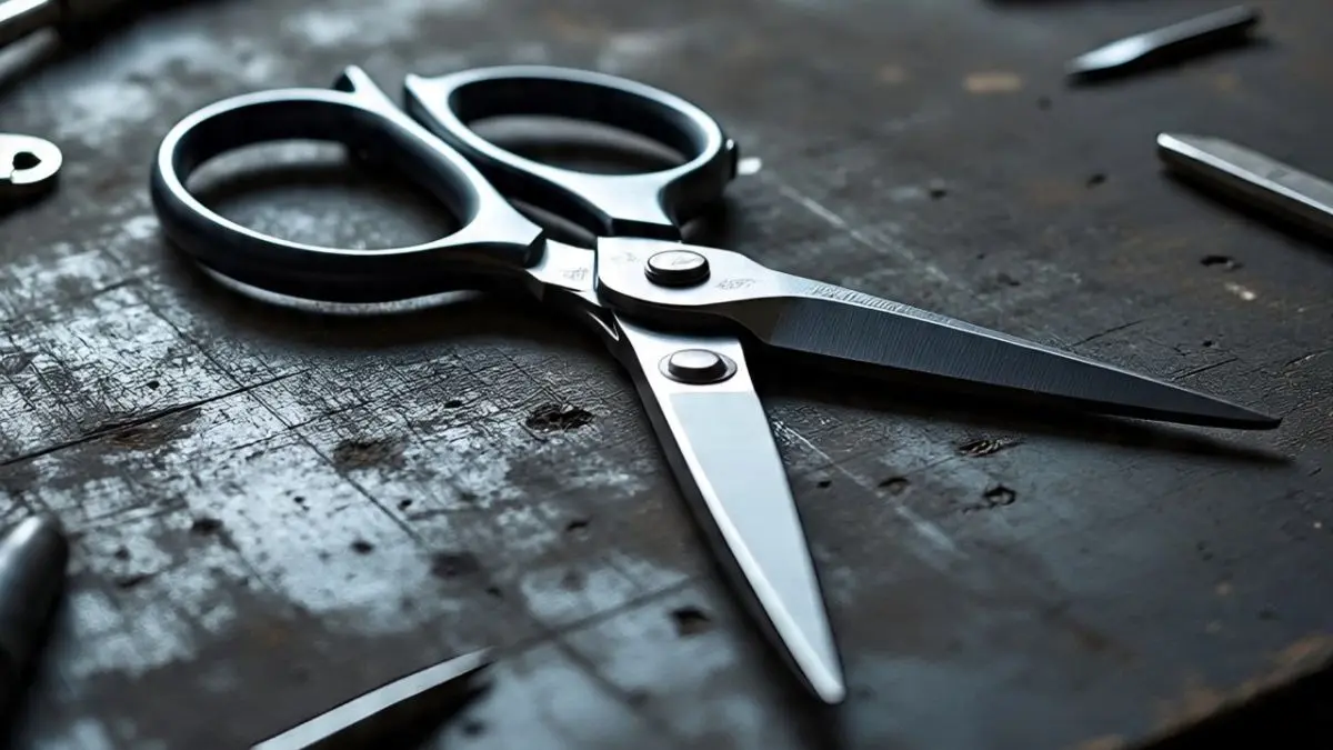 How To Sharp Scissor Edge