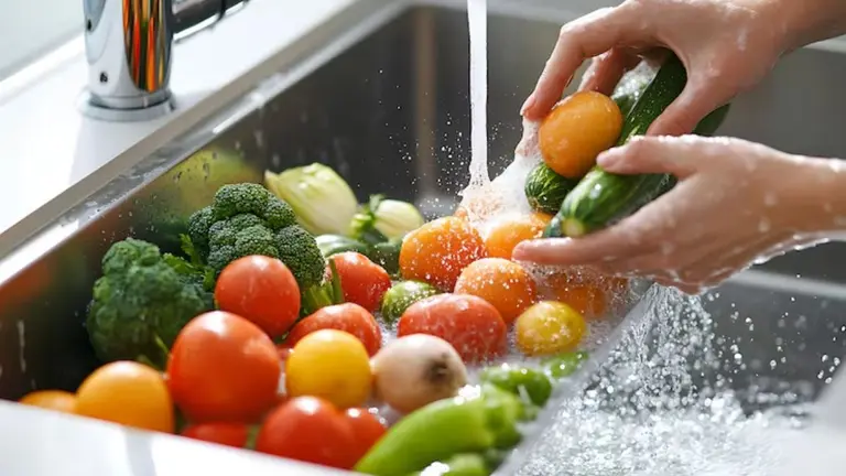 Vegetable Wash: सब्जी और फल धोते समय न करें ये गलतियां, कहीं बारिश के मौसम में आप पड़ न जाएं बीमार how to wash vegetables and fruits in monsoon rainy season to avoid infection fal aur sabji dhone ka sahi tarika