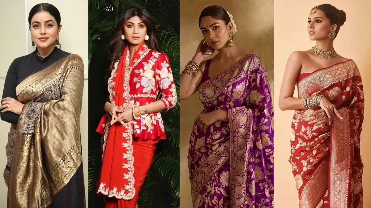 how to wear saree without blouse to look modern and stylish