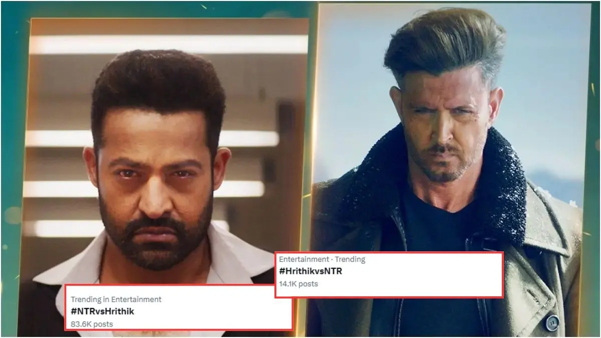 Hrithik Roshan Vs Jr NTR: War 2 Actors' Spark Fan Wars On X As 10-day Countdown For Film's Release Begins Hrithik Roshan and Jr NTR spark fan wars on X