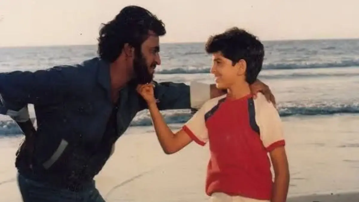Hrithik Roshan and Rajinikanth shared screen in 1986 Bollywood movie