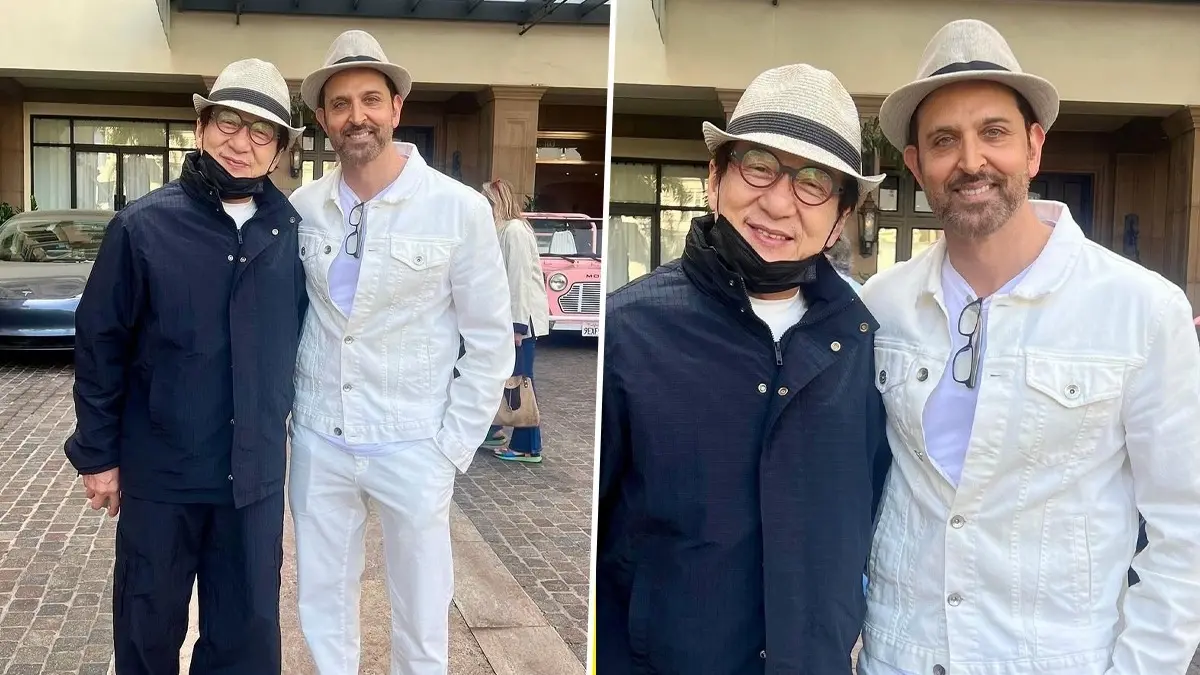 Hrithik Roshan With Jackie Chan