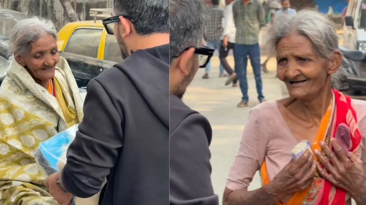 ‘Humanity Still Alive’: Man’s Kind Act for Elderly Woman Cleaning Cars Wins Hearts Online | WATCH ‘Humanity Still Alive’: Man’s Kind Act for Elderly Woman Cleaning Cars Wins Hearts Online | WATCH