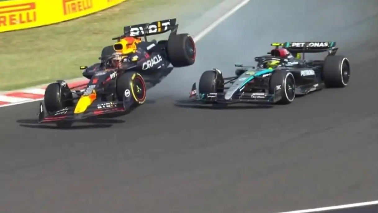 Max Verstappen Silenced By Engineer After Red Bull Driver Collided With Lewis Hamilton At Hungary GP Hungarian GP
