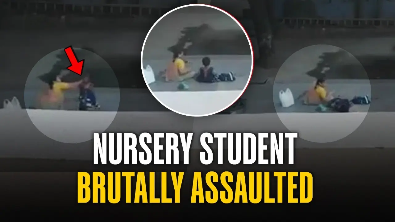 Hyderabad Horror: Nursery Student Brutally Thrashed By School Helper For Soiling Clothes; Disturbing Video Surfaces