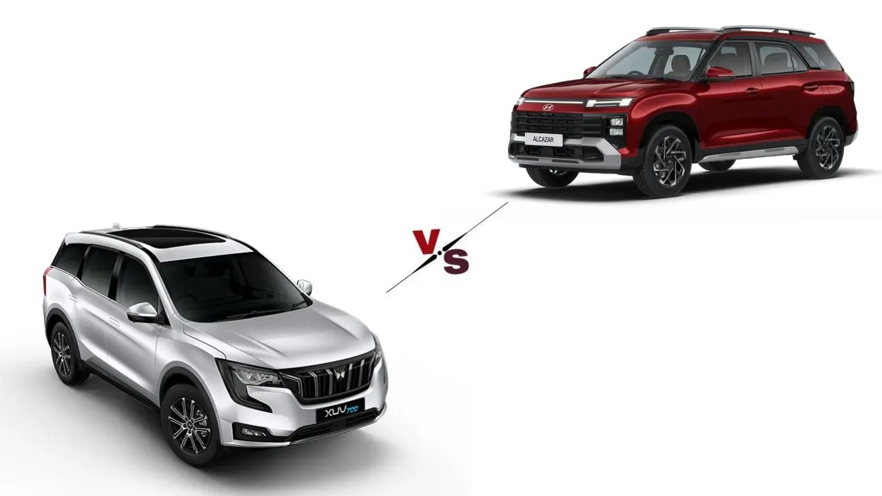 Hyundai Alcazar vs Mahindra XUV 700