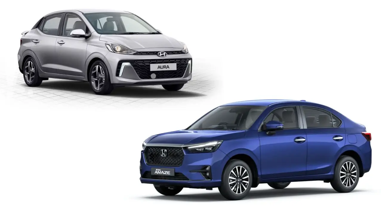 Hyundai Aura vs Honda Amaze