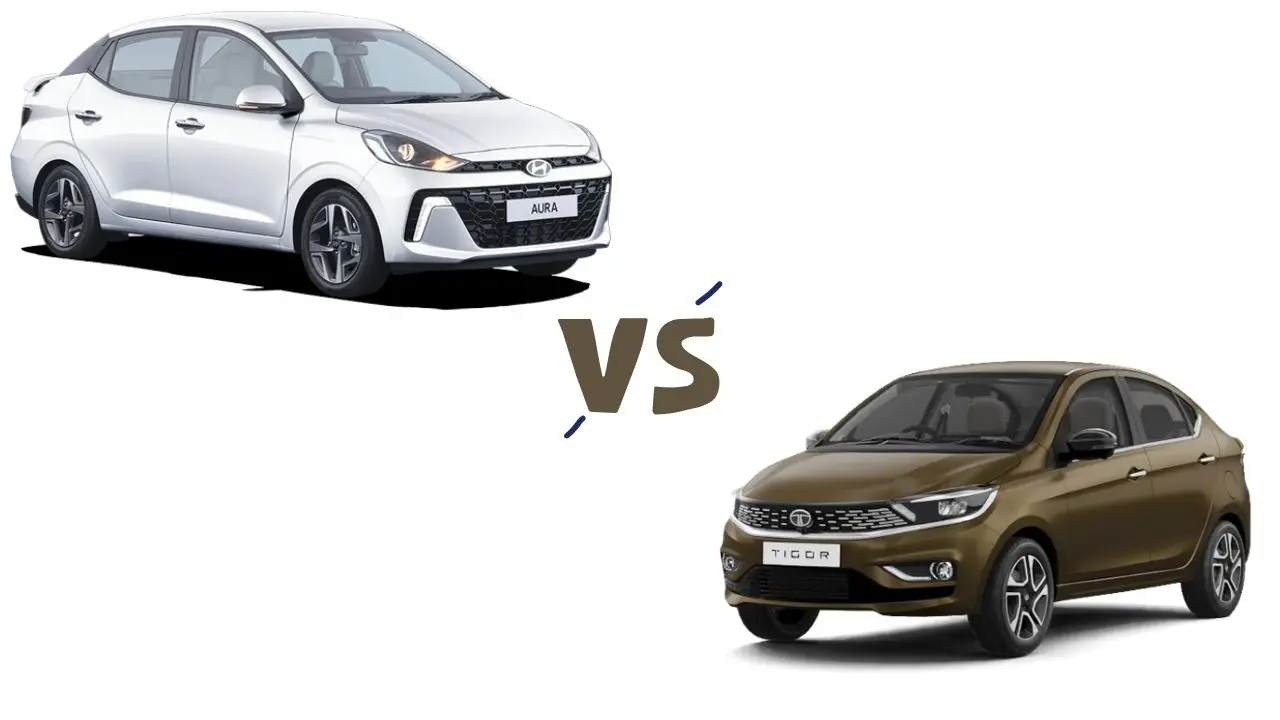 Hyundai Aura vs Tata Tigor: Which CNG Sedan to Choose Under ₹10 Lakh? Hyundai Aura vs Tata Tigor