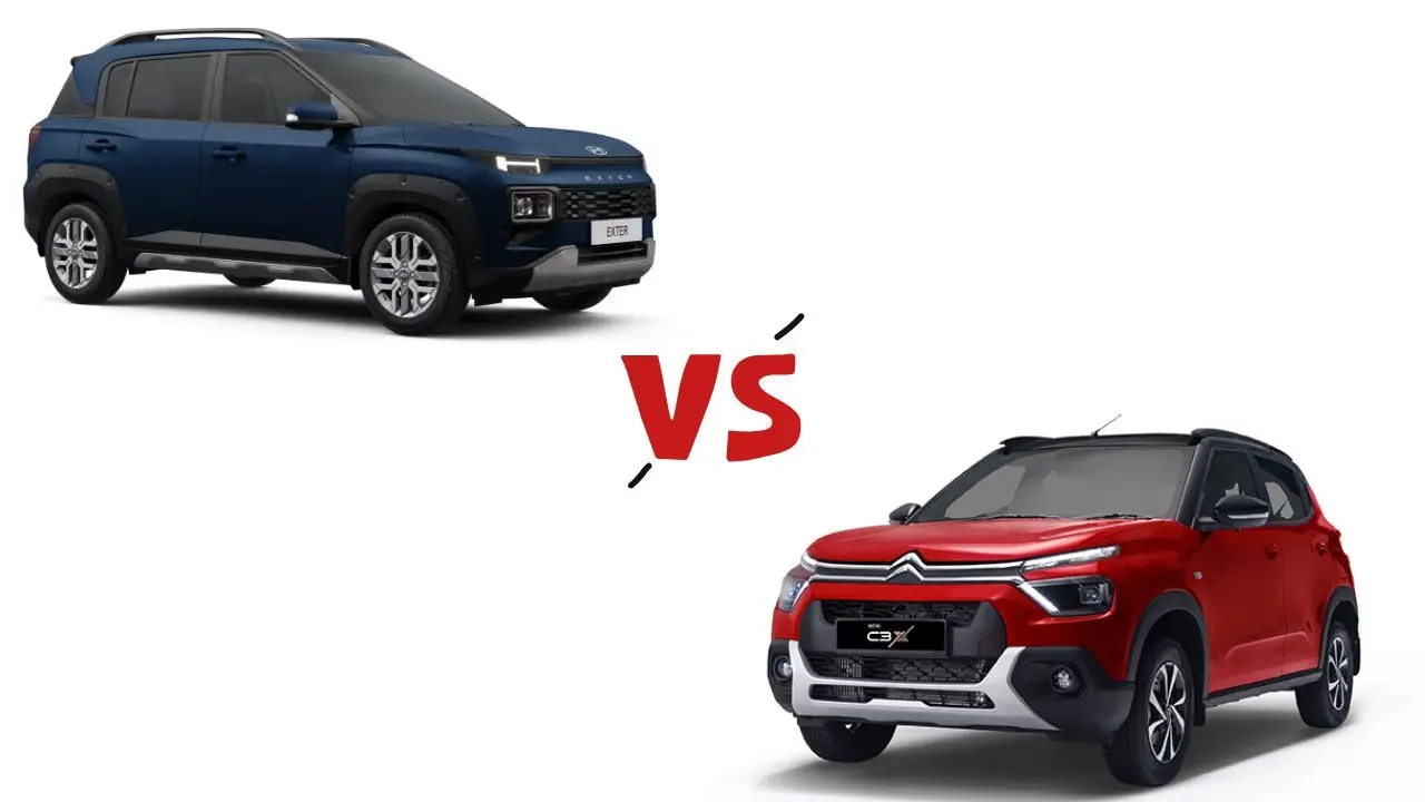 Hyundai Exter vs Citroen C3 - How Do They Compare? Hyundai Exter vs Citroen C3