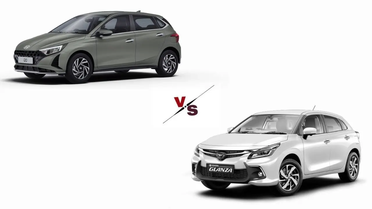 Hyundai i20 vs Toyota Glanza