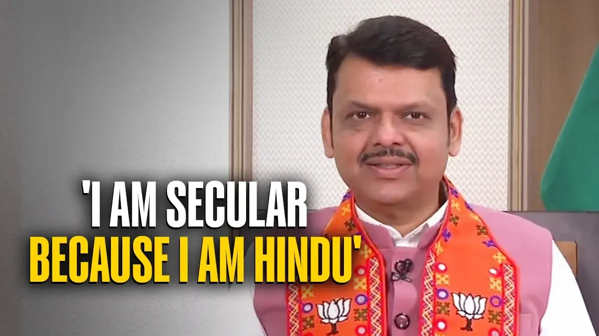 'I Am Secular Because I Am Hindu': Maharashtra CM Devendra Fadnavis Tells Arnab | Exclusive