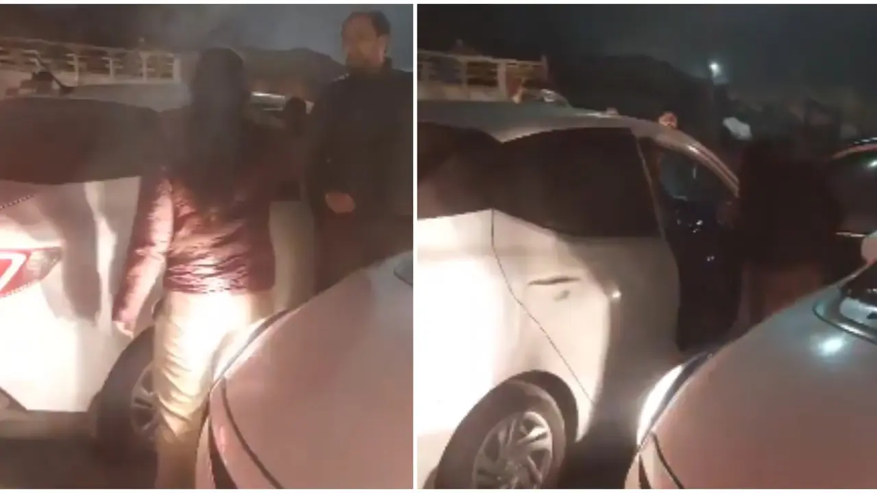 'I'll Pee On Your Face': Stuck In Traffic, Female Cop Hurls Abuses At UP Couple | VIRAL