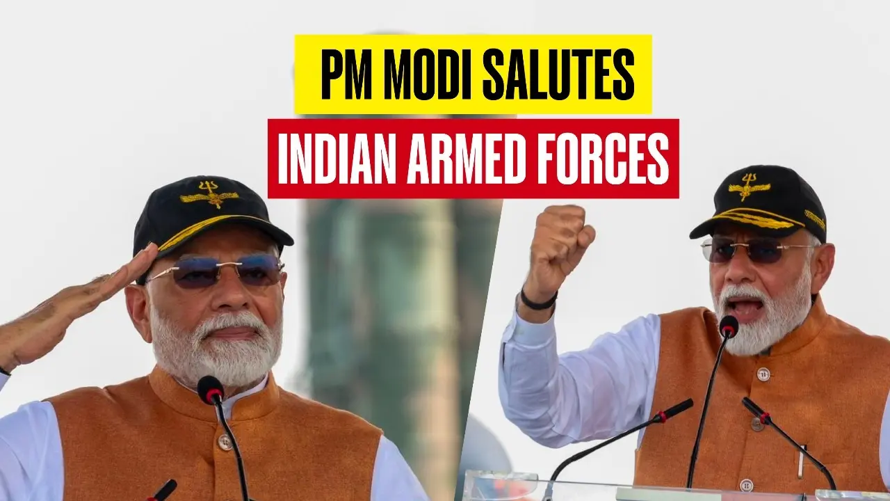'I Salute Every Individual of Air Force, Navy, Army, and BSF': PM Modi Praises Indian Armed Forces 'I Salute Every Individual of Air Force, Navy, Army, and BSF': PM Modi Praises Indian Armed Forces