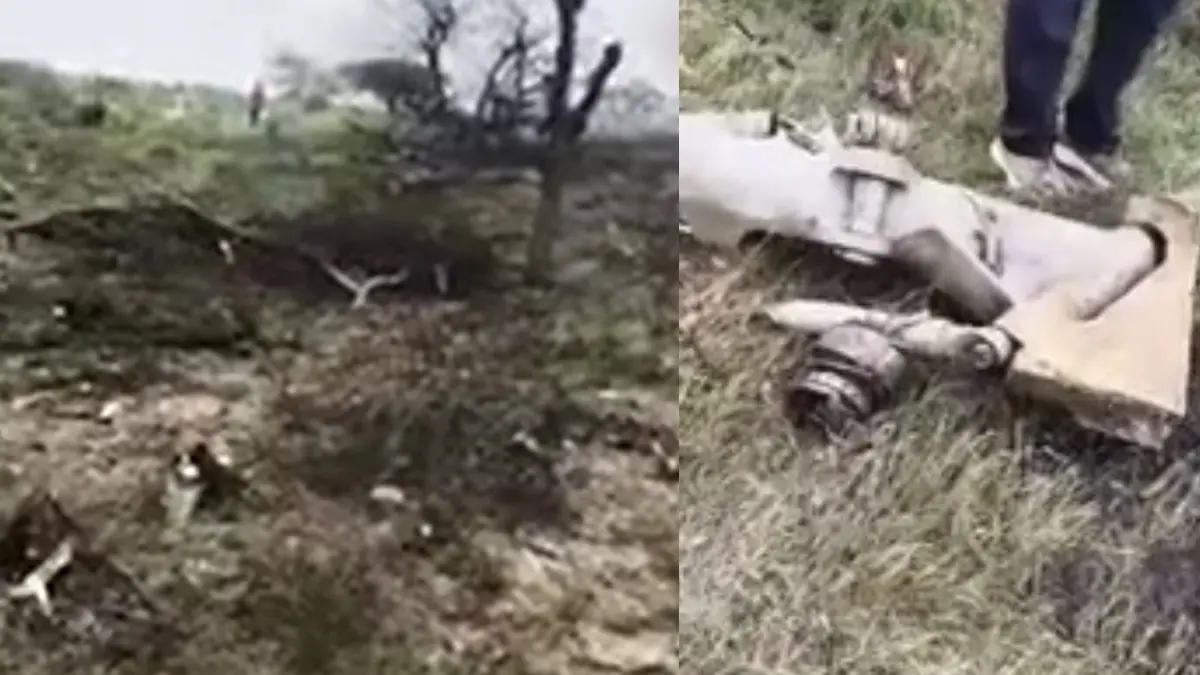 IAF Jet Crashes in Churu