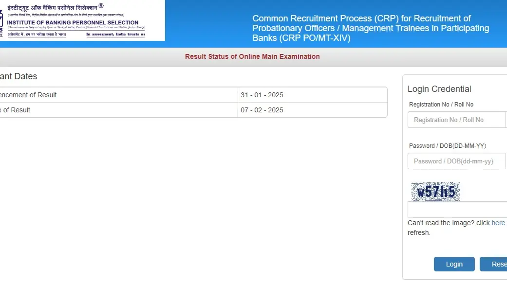 IBPS PO Main Result 2024 Declared At ibps.in, Direct Link to Check IBPS PO Main Result 2024 Declared