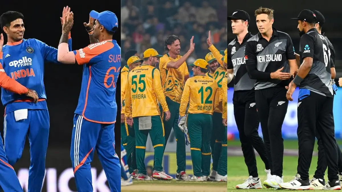 icc t20 team rankings india vs sa last t20 and new zealand before series
