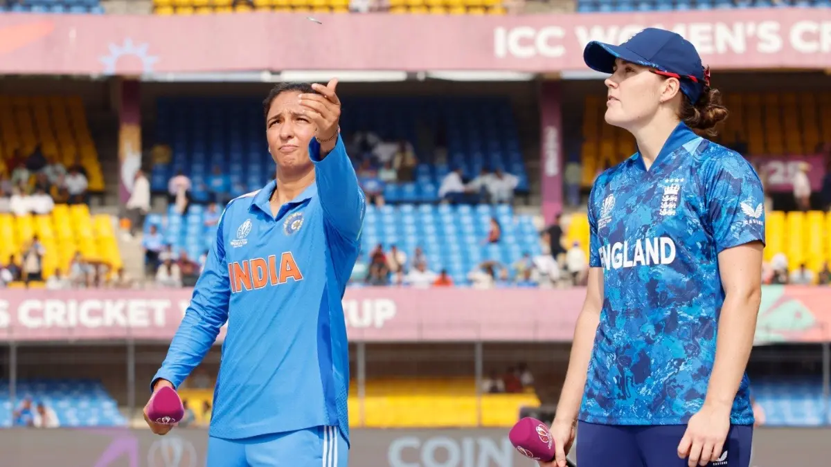 ICC Women's World Cup 2025, India vs England Live Score & Match Updates