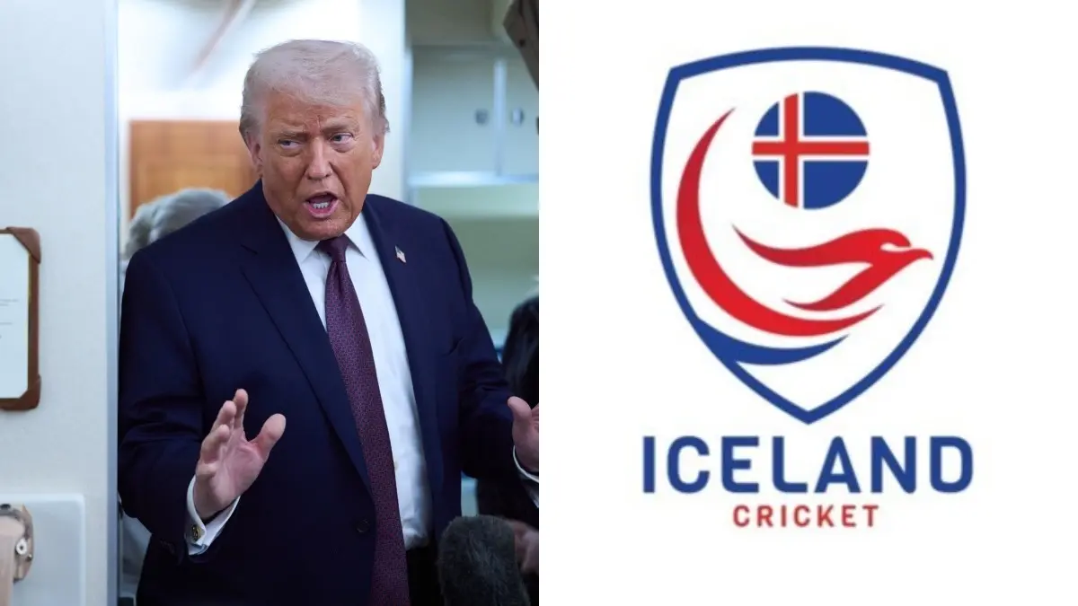 Iceland Cricket's satirical dig at Trump