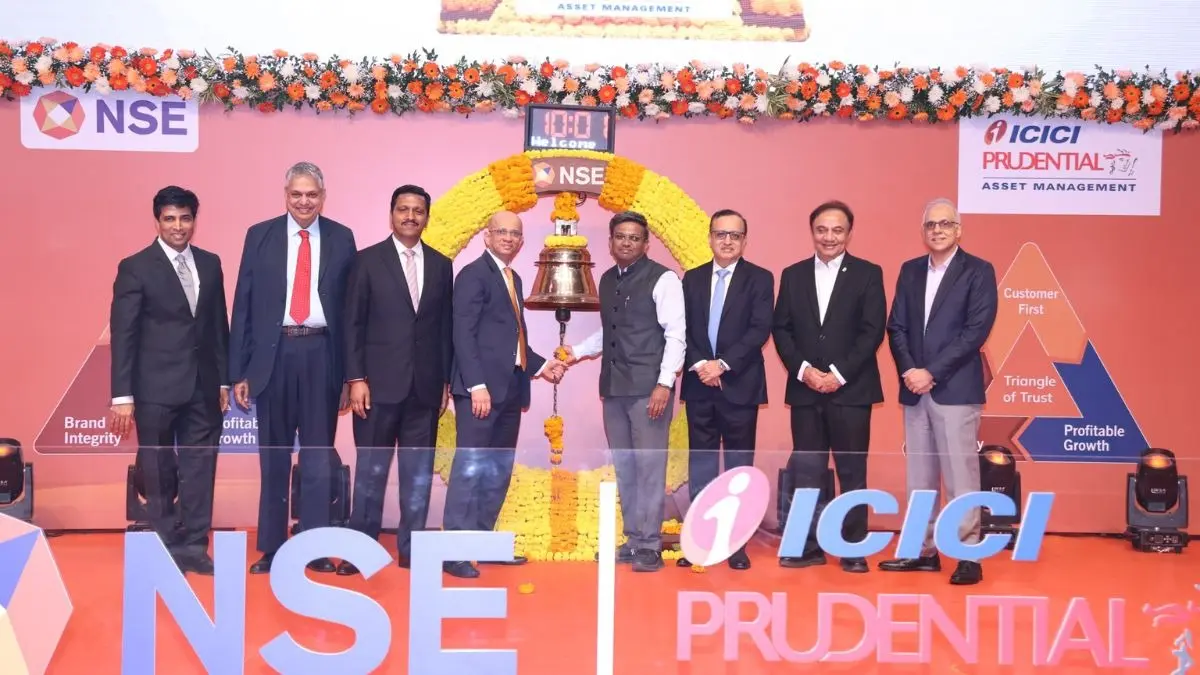ICICI Prudential AMC Listing: Shares Debut at 20% Premium on NSE, BSE