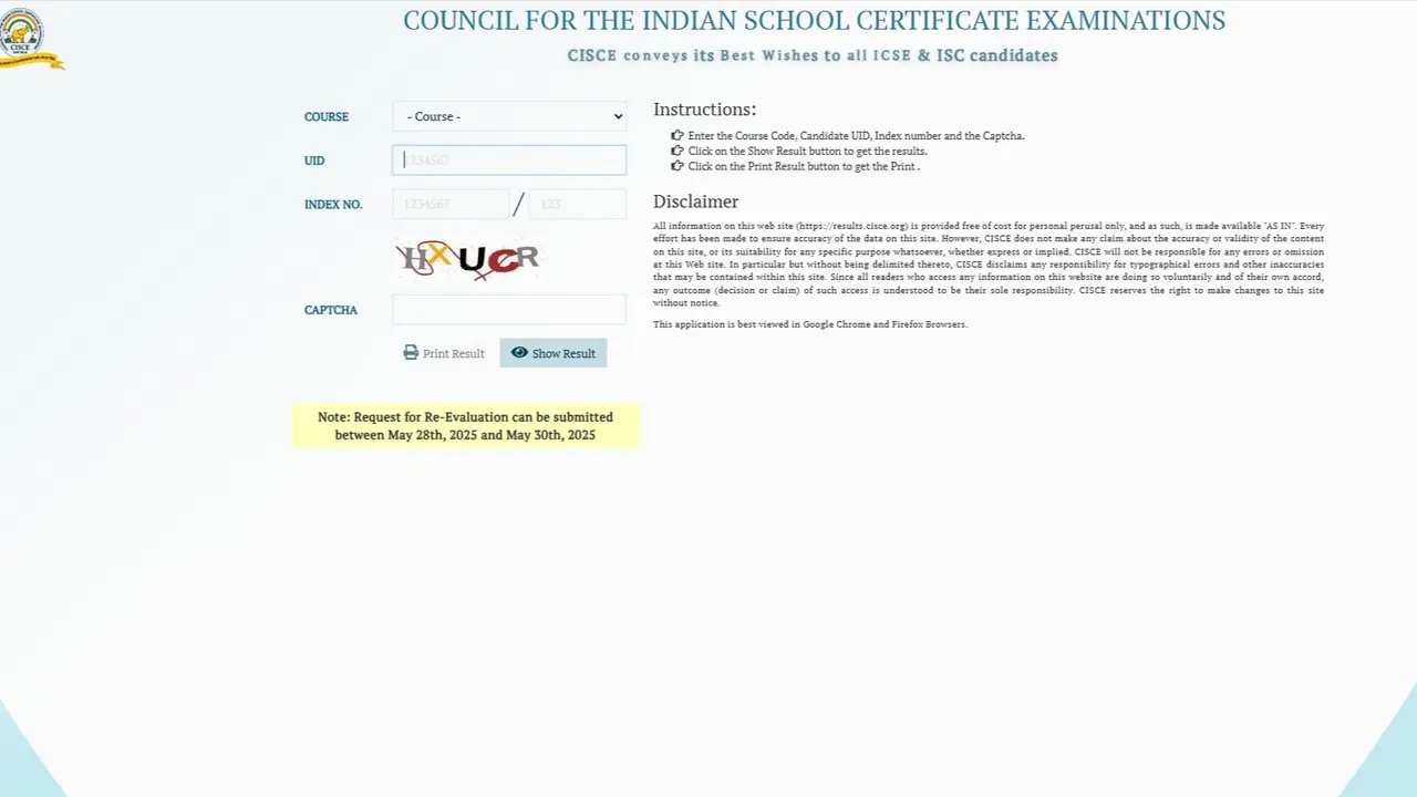 ICSE, ISC Rechecking Result 2025 Out at cisce.org, Direct link to Check ICSE, ISC Rechecking Result 2025 Out at cisce.org, Direct link to Check