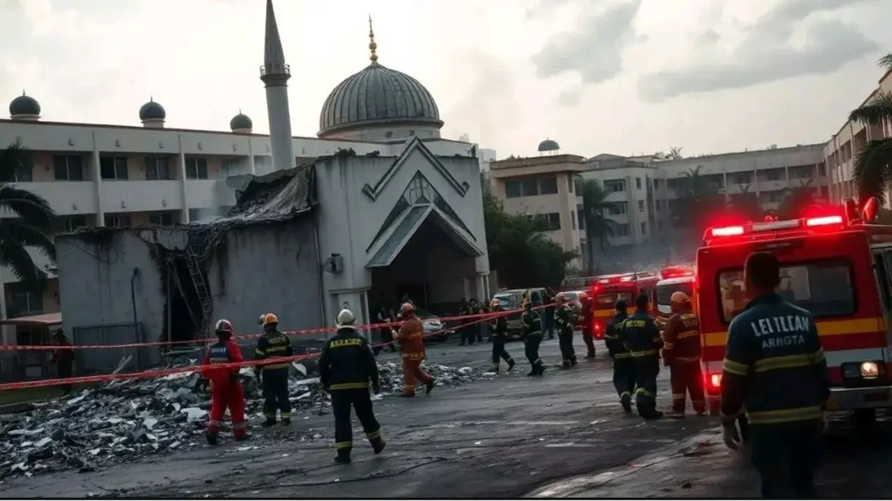 इंडोनेशिया में धमाका