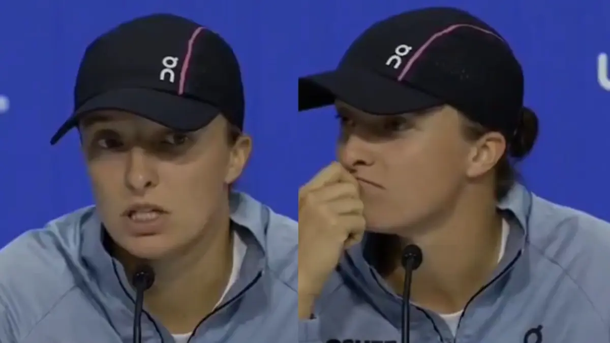 WATCH: Iga Swiatek Loses Her Cool During Post Match Press Conference, Snaps On Mental Health Break Suggestion Iga Swiatek loses her cool on journalist