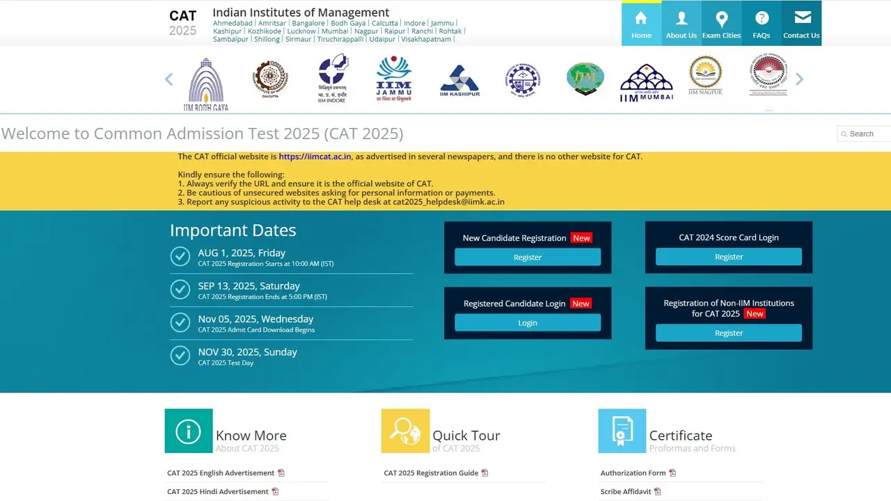 IIM CAT 2025 Registration Closes Tomorrow