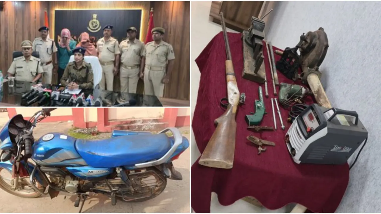 Illegal Arms Racket Busted: Two Arrested After Attempting to Attack Policemen in Odisha