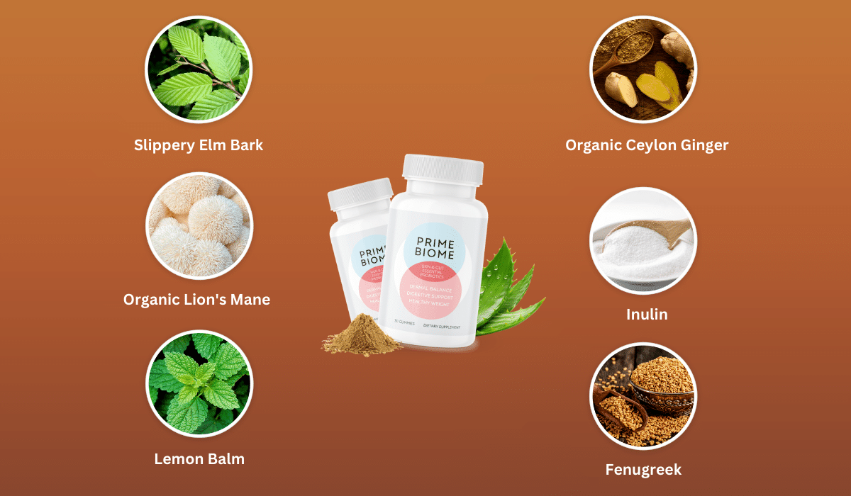 Prime Biome ingredients