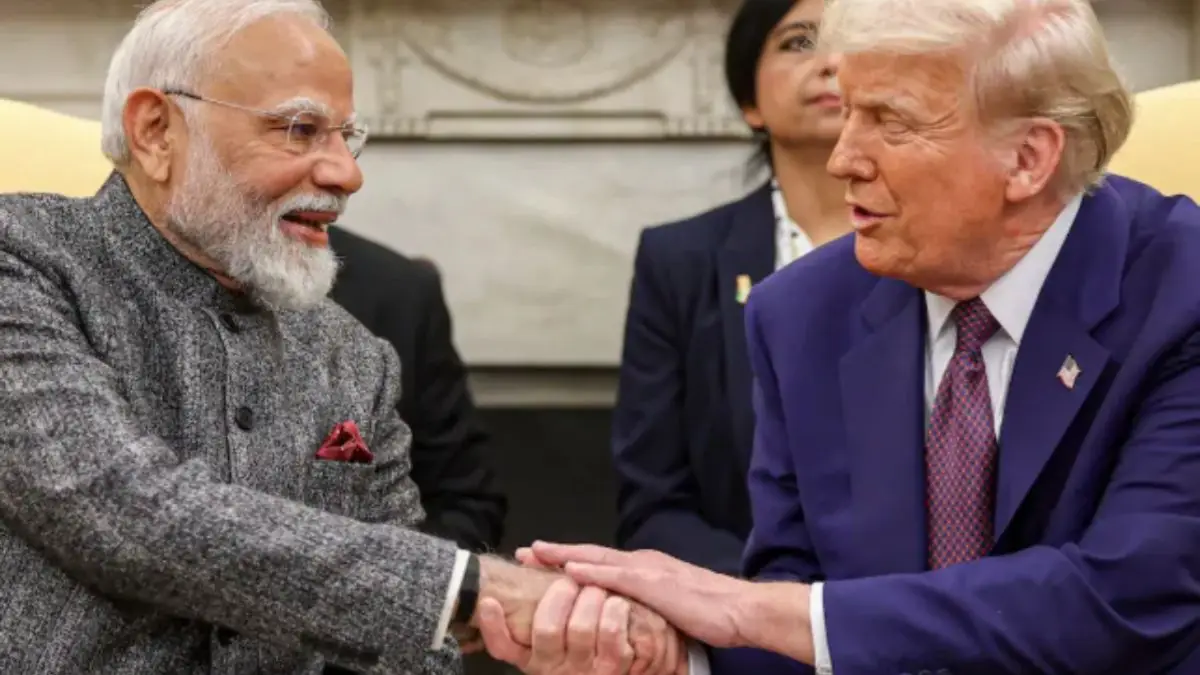 Narendra Modi With Donald Trump