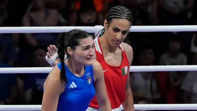 IOC Expresses Disappointment Over Abuse Toward Boxer Imane Khelif Following Angela Carini's Walkover Imane Khelif, Angela Carini