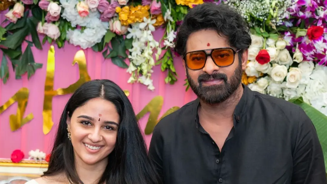 Who Is Prabhas' Fauji Co-star Imanvi? Actress Bags Dream Debut In Hanu Raghavapudi's Film Imanvi (L), Prabhas (r)