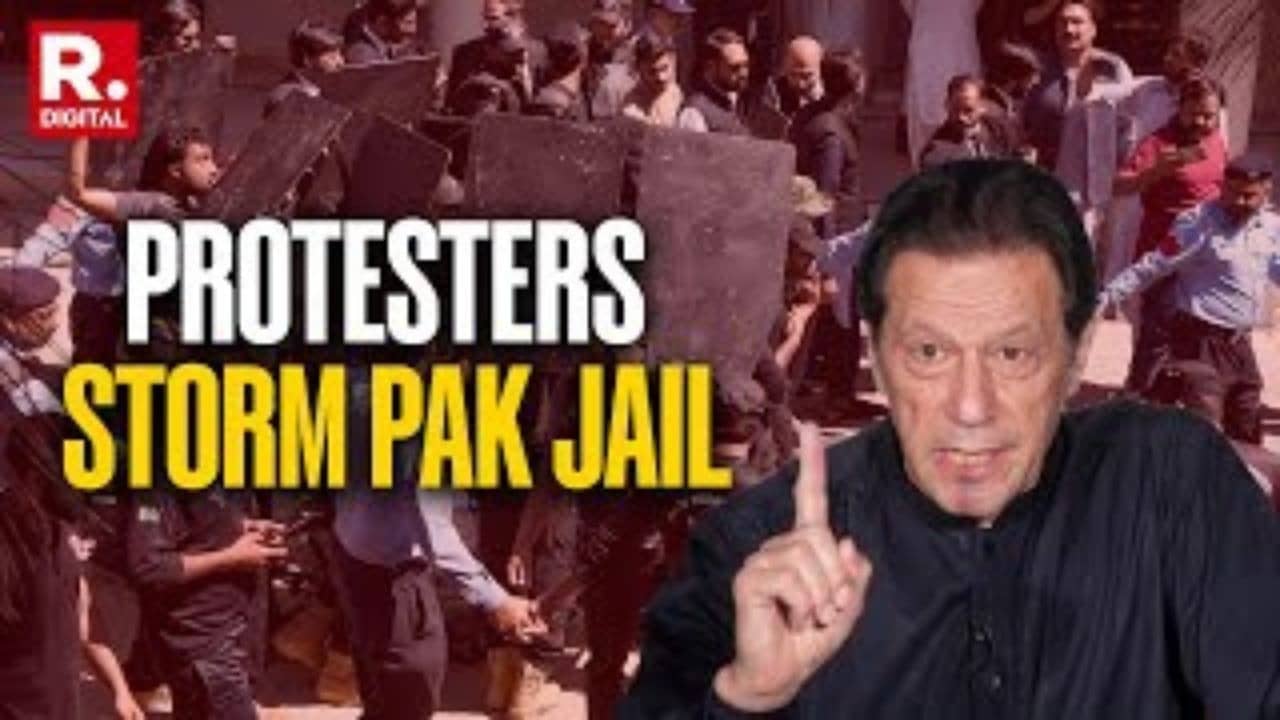 Imran Khan's Supporters Storm Adiala Jail Amid Ongoing Protests 