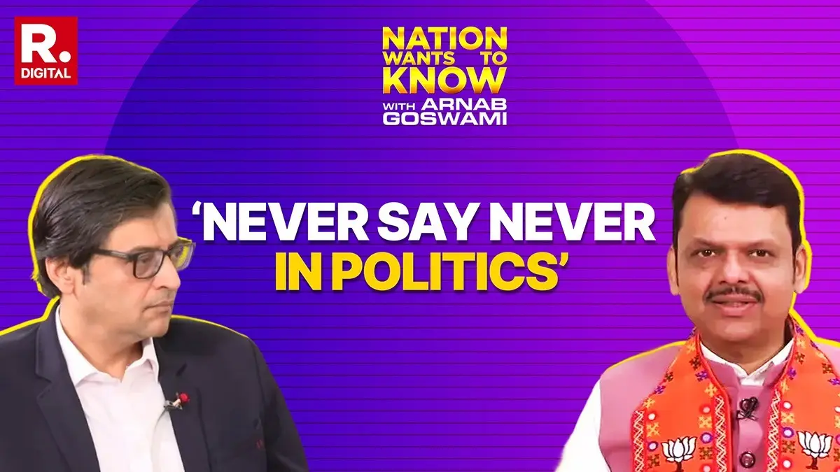'In Politics, Anything Can Happen Except Congress & BJP Coming Together': Devendra Fadnavis on the Pawars Switching Sides | Exclusive