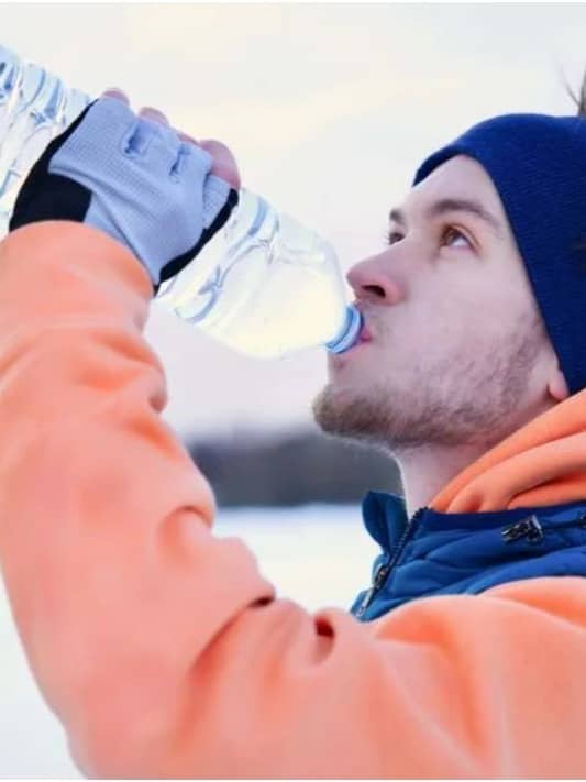 In winters, you may not feel it but you could be dehydrated