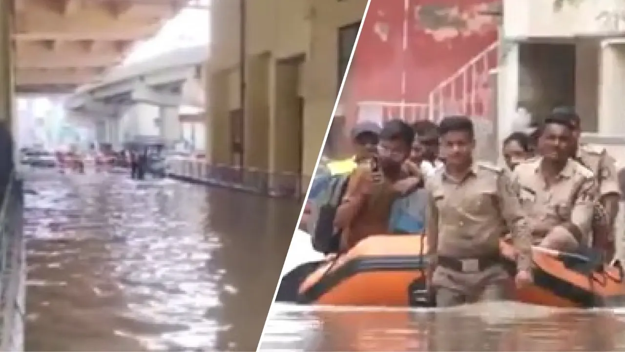 Traffic Advisory Issued in Bengaluru as Incessant Rainfall and Waterlogging Disrupts Daily Life Across the City Incessant Rainfall Disrupts Normal Life in Bengaluru