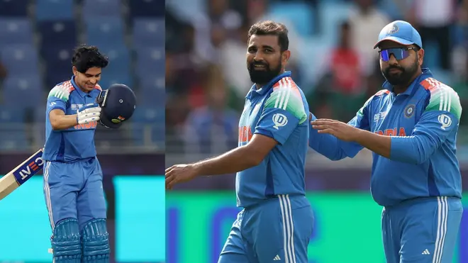 IND vs Ban Match Shubman Gill Century Shami 5 Wicket Haul Rohit Sharma take axar patel for dinner