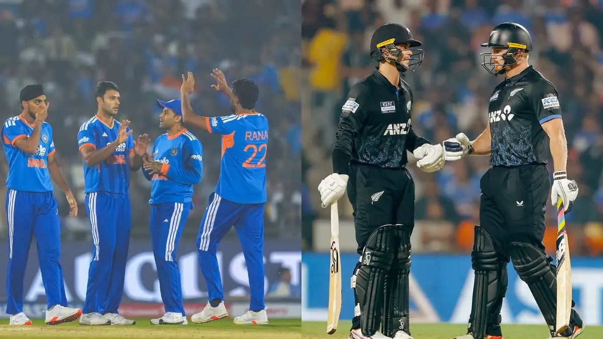 ind vs nz 2nd t20 raipur shaheed veer narayan singh international stadium suryakumar Yadav